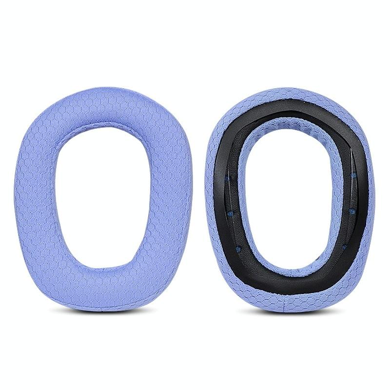 Blue Sponge Headrest Pads For Logitech G435 - Set Of 2-1915197608146636805