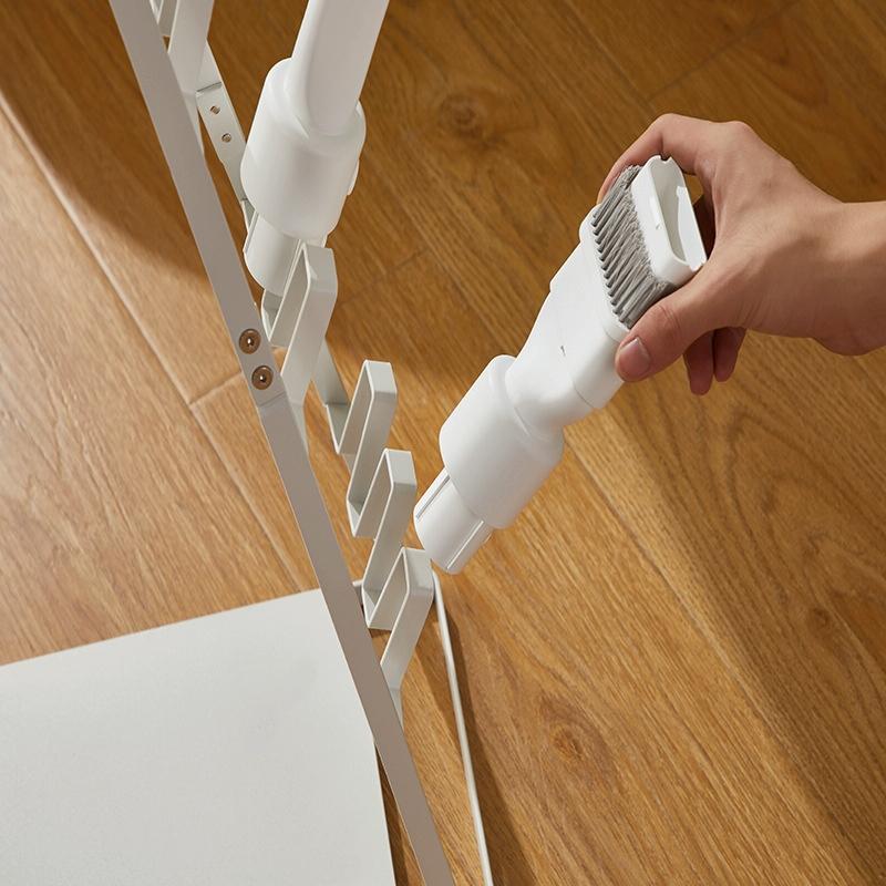 Universal Non-Punch Vacuum Cleaner Floor Storage Bracket For Dyson - White-1915198139405570052