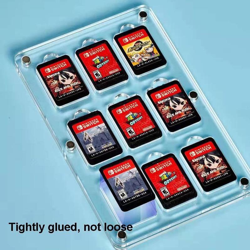 Switch Magnetic Crystal Card Storage - 9 Grid-1915198322600185859