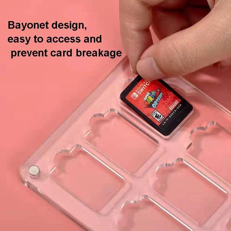 Switch Magnetic Crystal Card Storage Box - 14 Grid-1915198136008183812