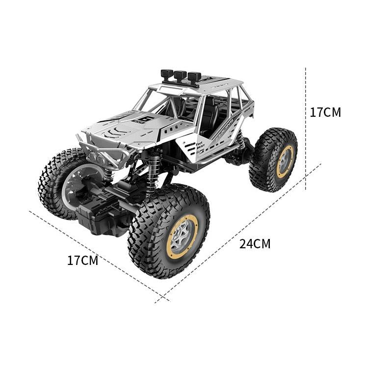 Large Alloy Off-Road Rc Car For Kids - Black-1915197611636297730