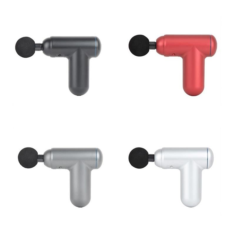 Compact Vibrating Fascia Massage Gun - Gray-1915198121172930561