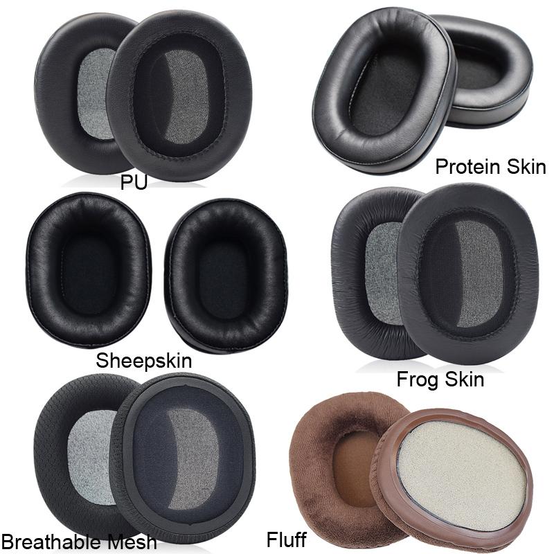 Headset Earmuffs For Audio-Technica Ath-M50X / M30X / M40X / M20X - Brown Fluff 1 Pair-1915197608423460865