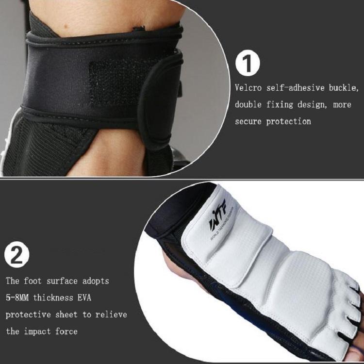 Xs Half-Toe Foot Guard For Taekwondo And Boxing - Fits Size 27-29-1915198267327647746
