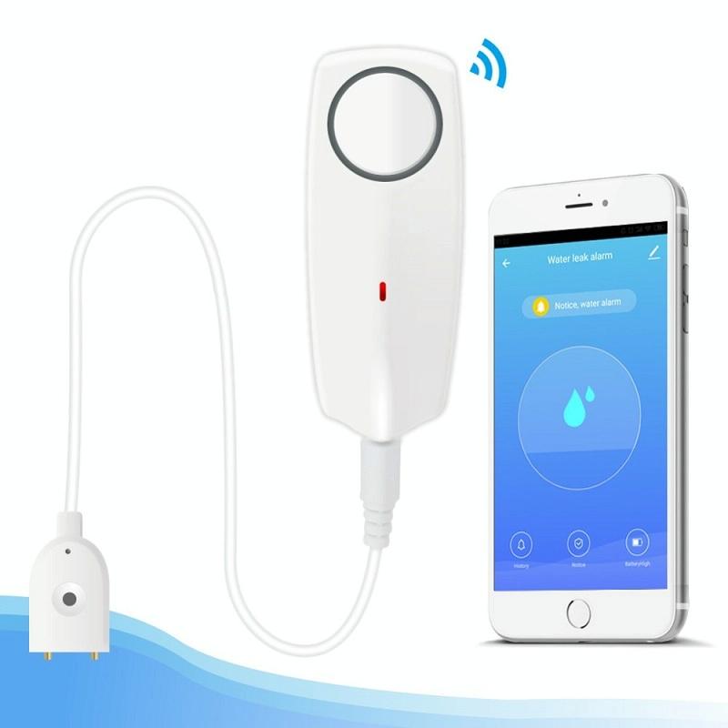 Smart Water Leak Alarm - Remote Control-1915197107363516416