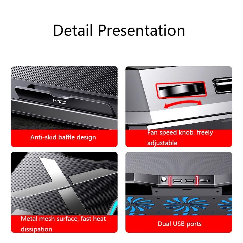 Portable Laptop Cooler - Foldable For Mac Q3-1964932183474966533