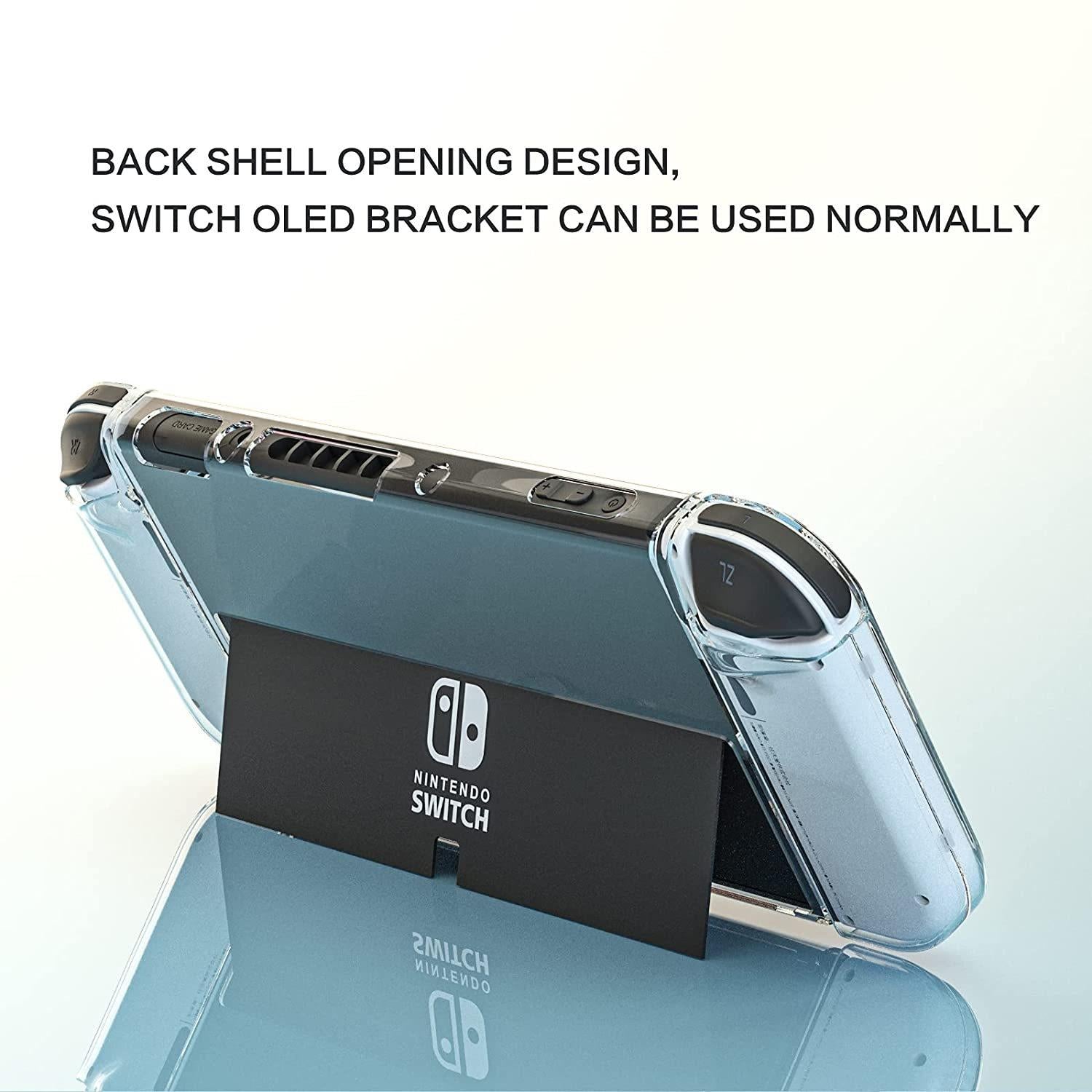 Oled Switch Bundle With Case Film Bag And Caps-1922443460225404930