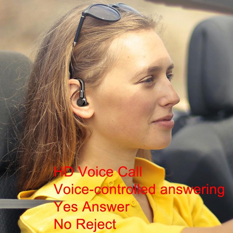 X5 Standard Bluetooth Hanging Ear Sports Headset With Digital Display-1915196936311410694