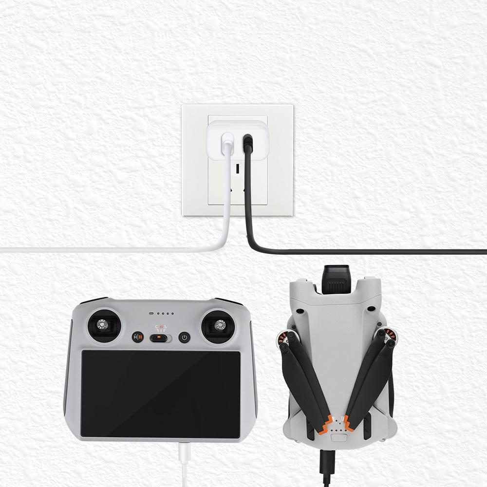 30W Dual Port Charger For Dji Mini 2 / 3 Pro - Gallium Nitride-1964932336508342276