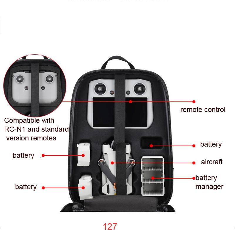 Compact Waterproof Hard Shell Backpack For Dji Mini 3 Pro - Size 127-1964932161157074945