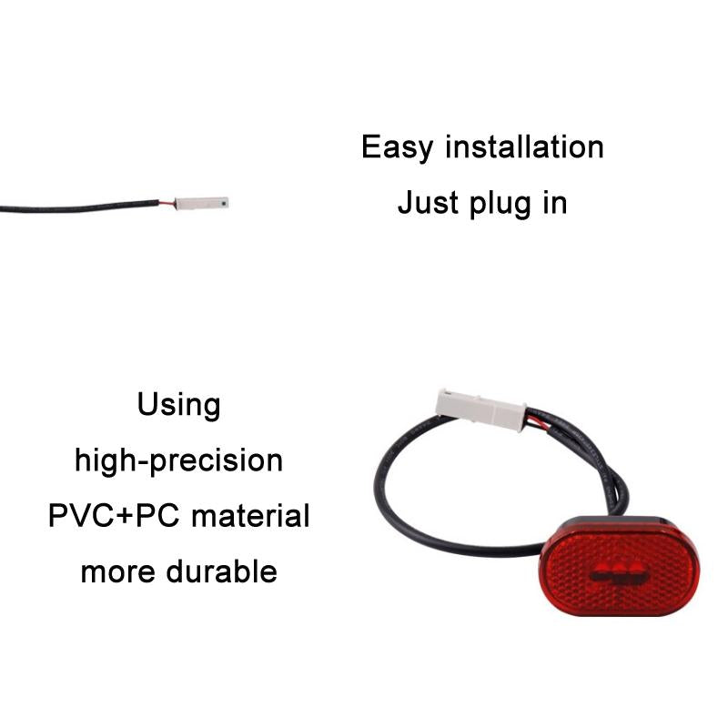 Xiaomi M365 Pro2 Electric Scooter Fender / Tail Light - Black-1964932233907277826