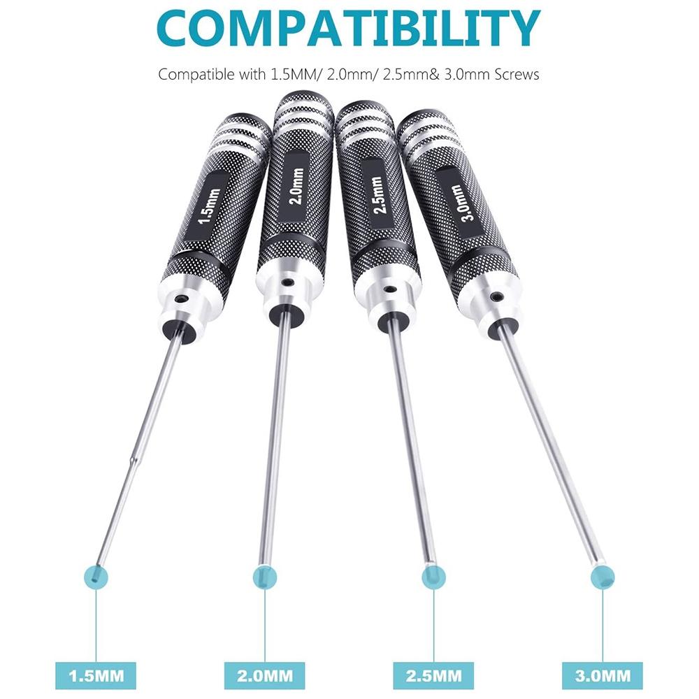 Drone Repair & Disassembly Tool - Inner Hex T6 / T9 Screwdriver-1915196854652506113
