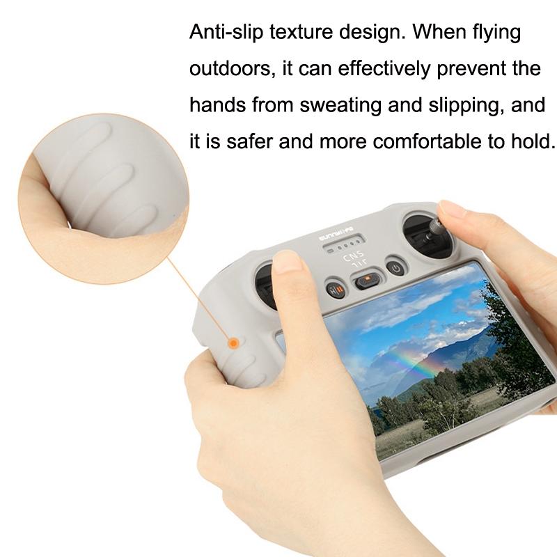 Silicone Protective Case With Hood For Dji Rc Remote Control-1915198310830968836