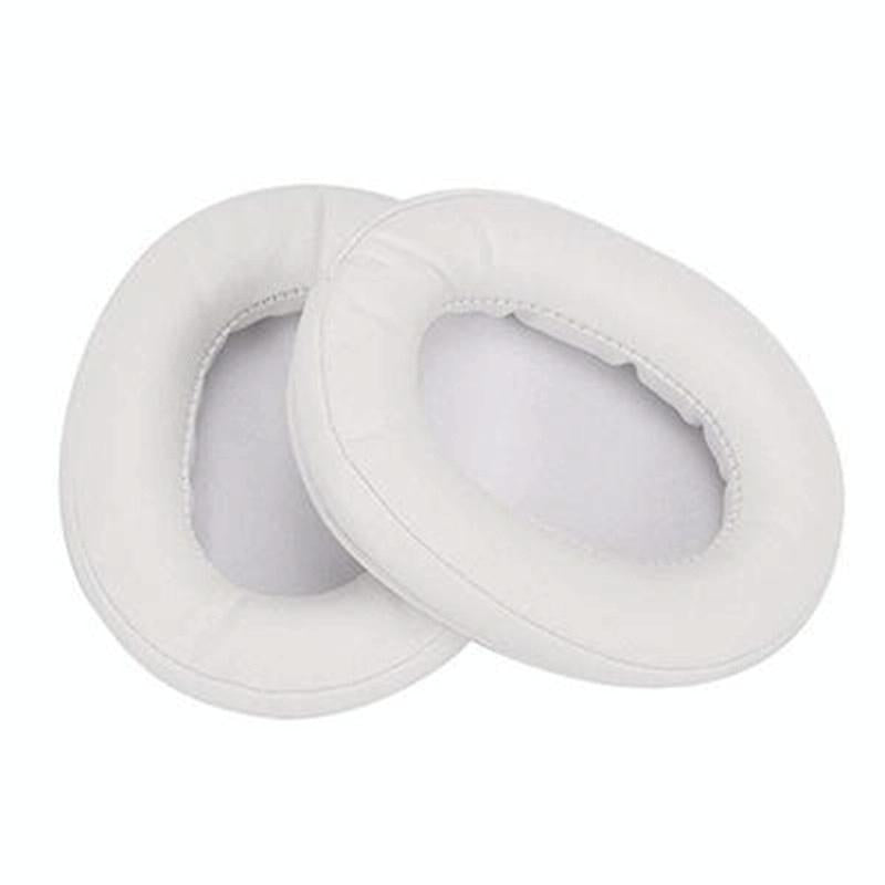 2-Pack Headset Earmuffs For Sony Mdr-7506 / V6 / 900St - White Stitching-1964932315868172293