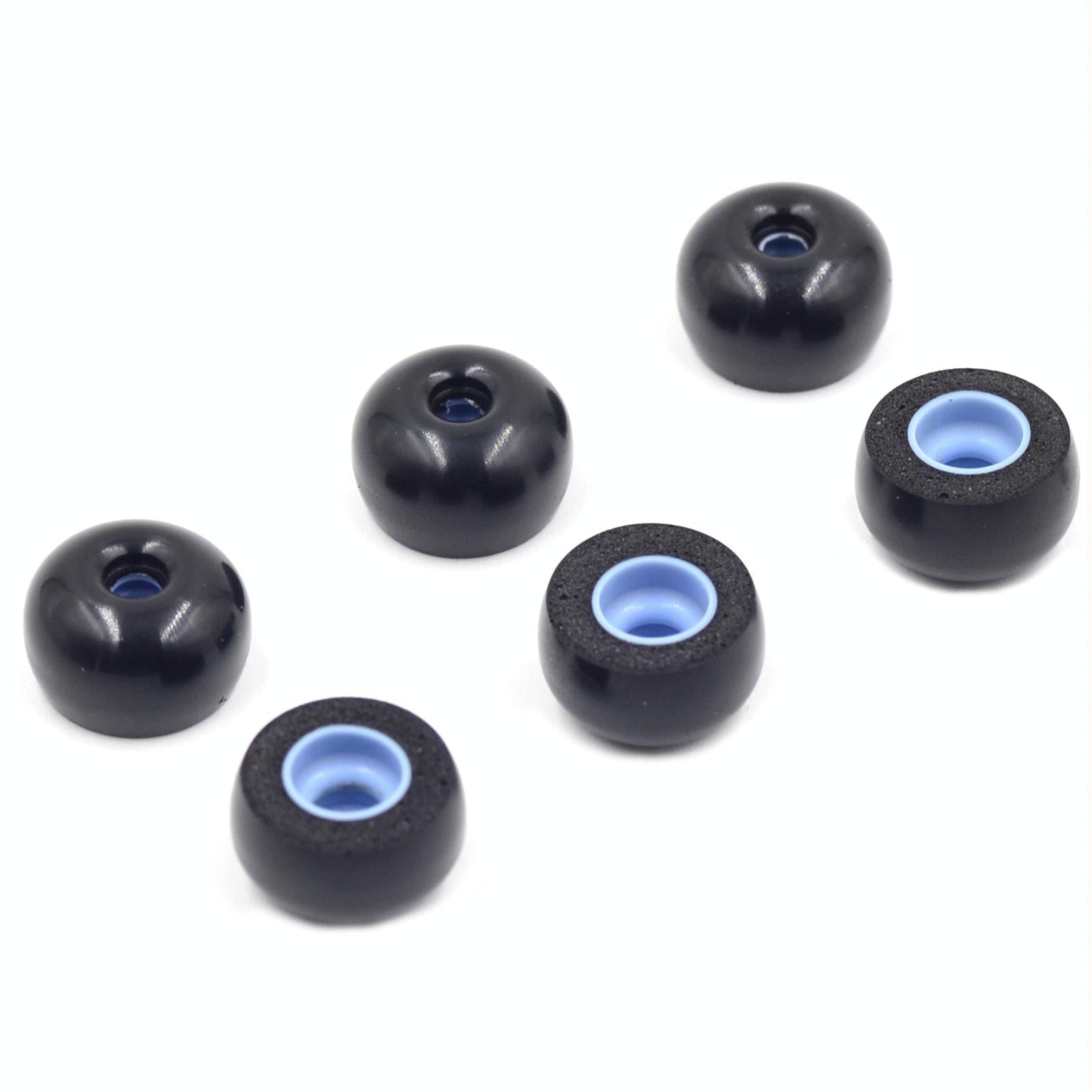 6-Pack Memory Foam Earplugs For Tws Wireless Headsets - Large-1915198275871444998