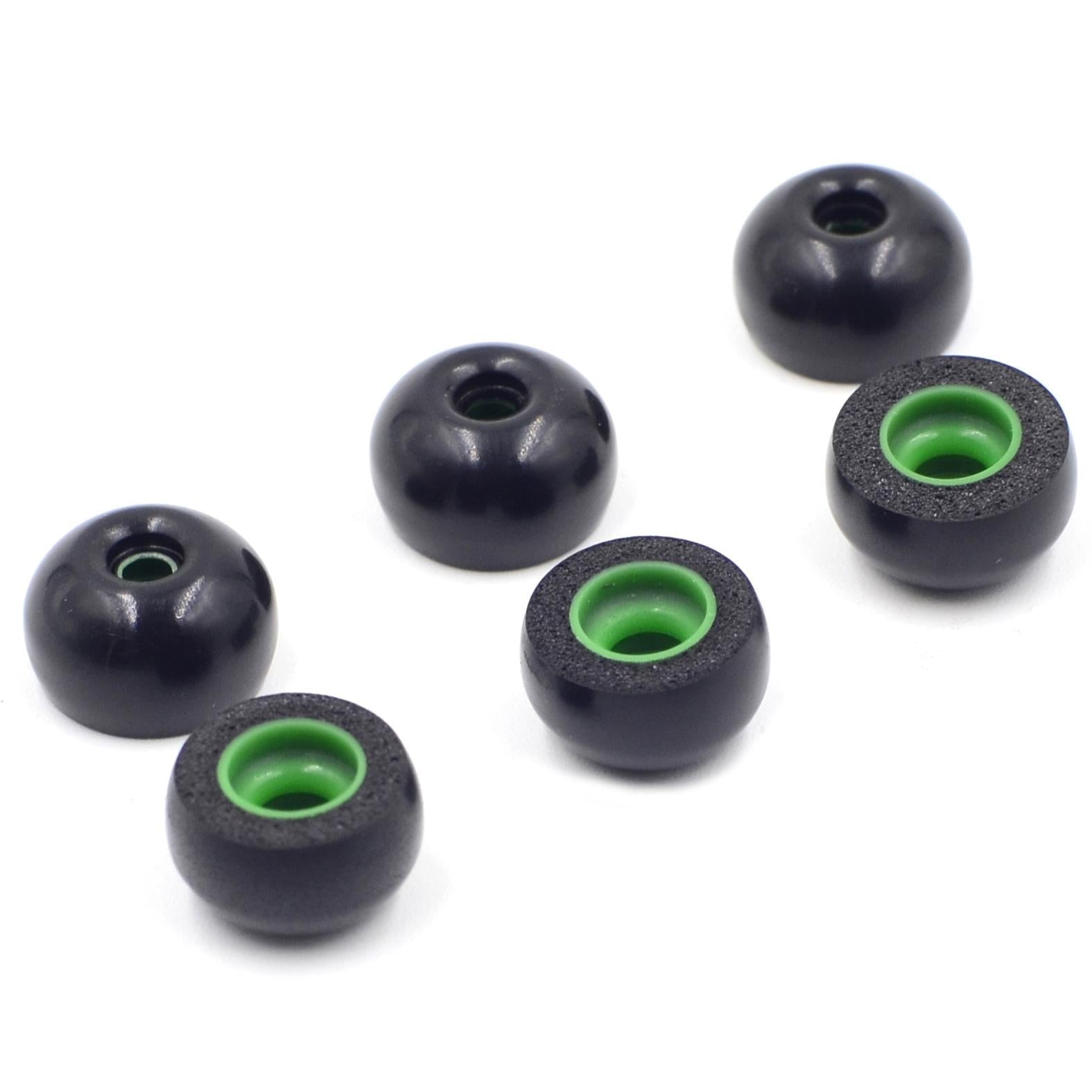 6-Pack Memory Foam Earplugs For Tws Headsets - Medium-1915198102734770182
