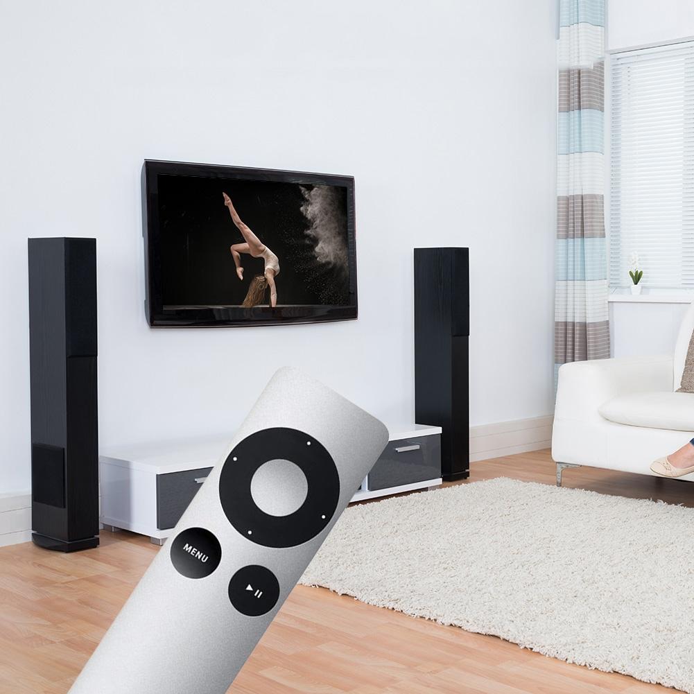 Apple Tv Remote Control For 1 / 2 / 3 - Silver Gray-1943465054104064003