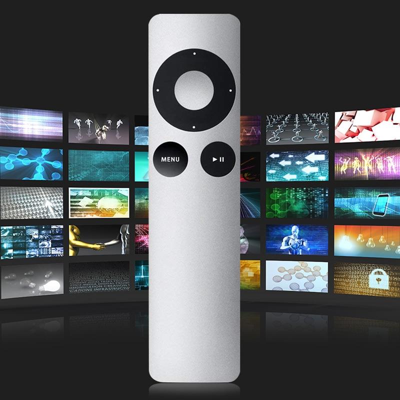 Apple Tv Remote Control For 1 / 2 / 3 - Silver Gray-1943465054104064004