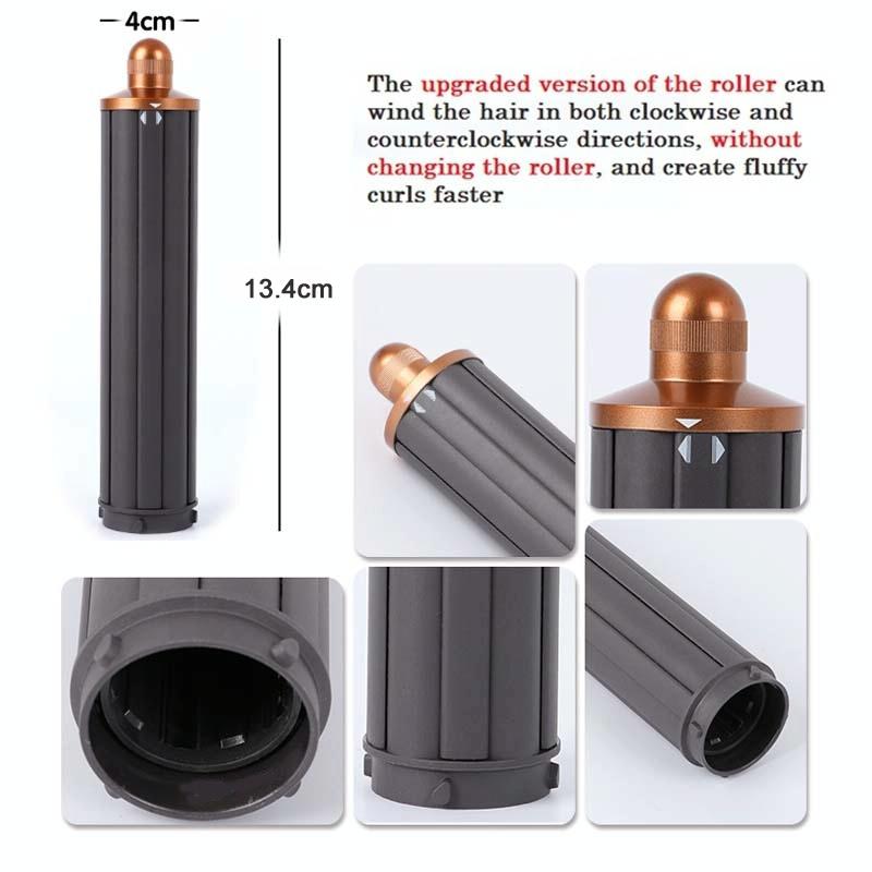 30Mm Gold Long Barrel Curling Iron For Dyson Hair Dryer-1922443477984088068