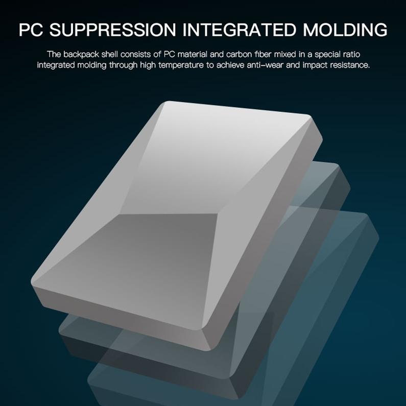 Waterproof Expandable Backpack With Usb Charging - Black Regular-1915197980491780100