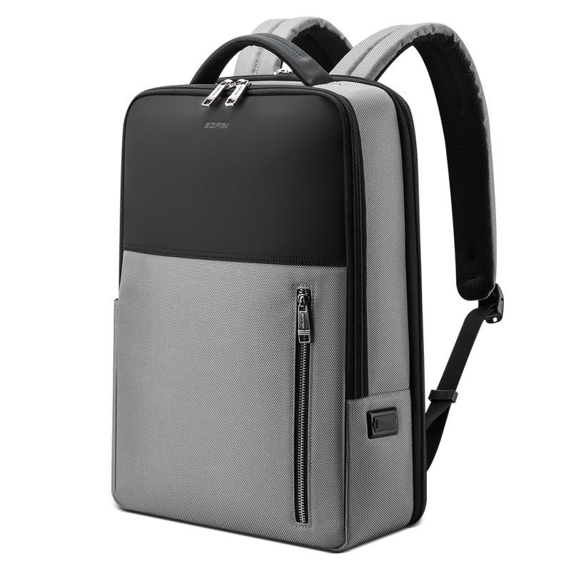 Silver Gray Multifunctional Anti-Theft Laptop Backpack With Usb Charging Hole-1915196842015068160