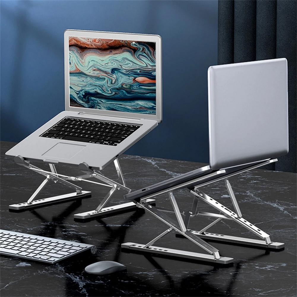 Foldable Aluminum Laptop Stand With Heat Dissipation-1964932343533801473