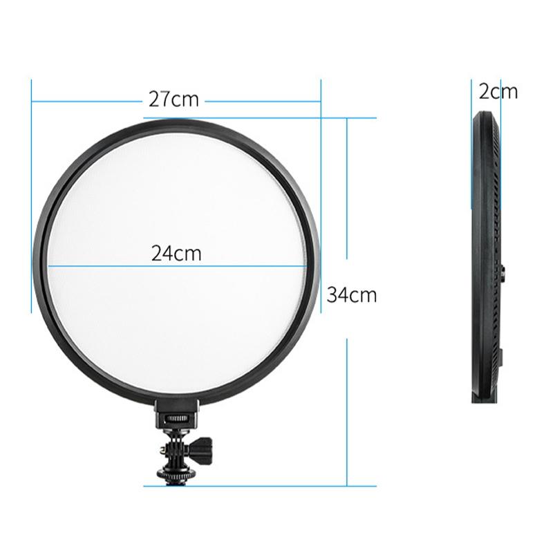 Intelligent Circular Led Photography Fill Light - Digital Display-1964932325271801858