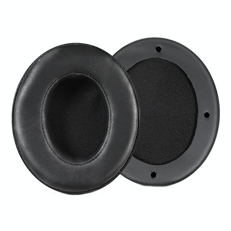 Edifier W855Bt Headset - Soft Breathable Sponge Cover Black Lambskin 2 Pcs-1915197972702957574