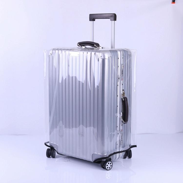 Waterproof Transparent Pvc Trolley Suitcase Cover - 20 Inch Rimless-1915198322998644737