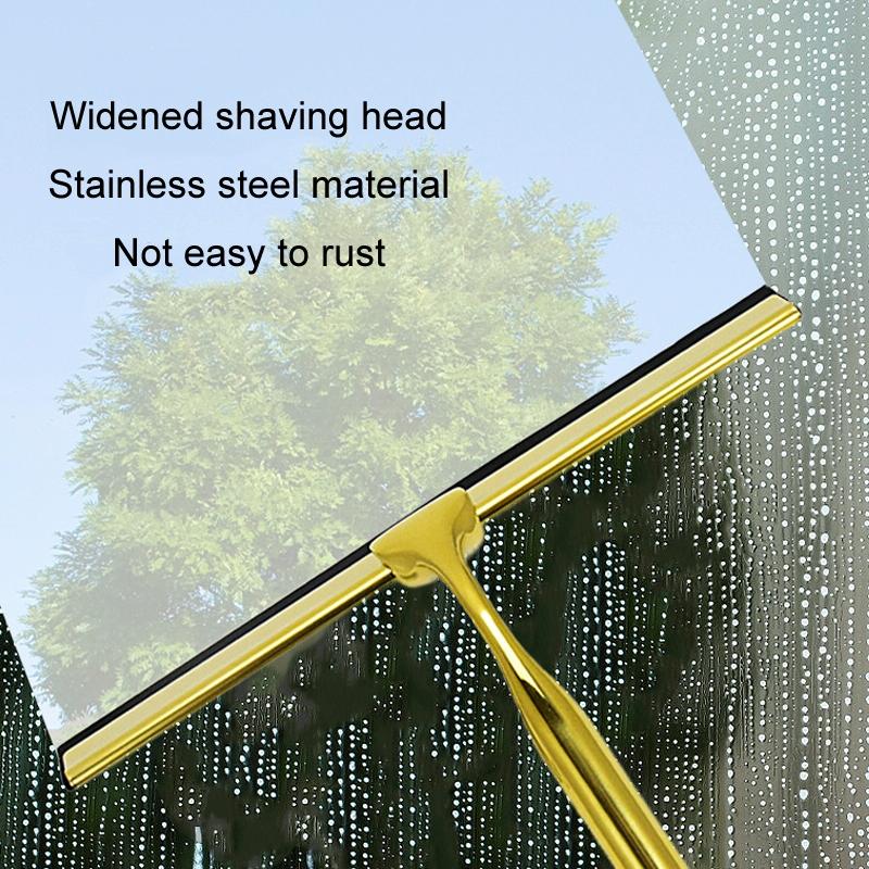 Stainless Steel Window Wiper With Circular Hook - Household-1915198284134223876