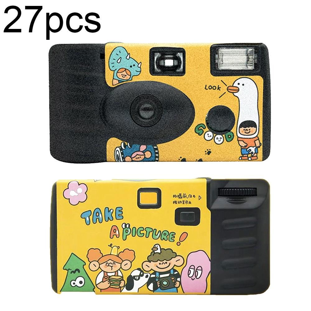 27 Retro Film Camera Waterproof Cartoon Stickers - No Camera-1915197784496148485