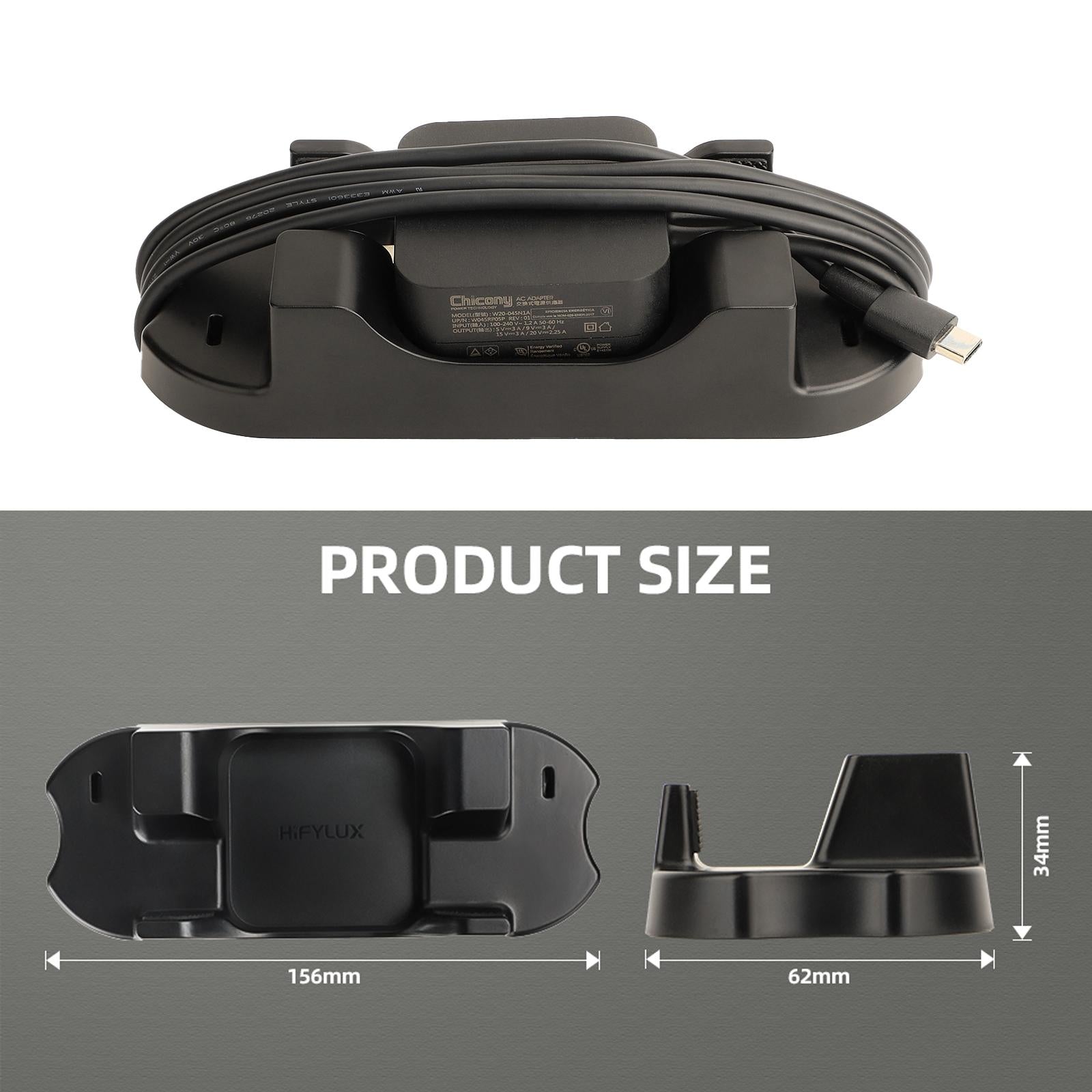 Steam Deck Console Base With Mobile Phone Bracket - Black-1915196969068924930