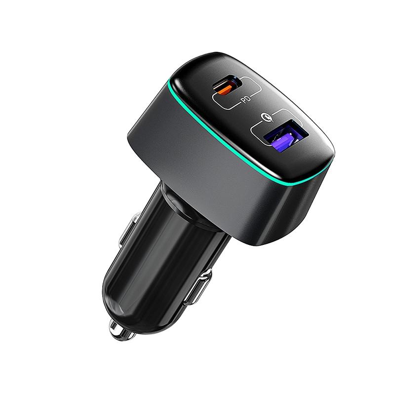 2-In-1 Car Charger - 100W - Compact Design-1915198032194965504
