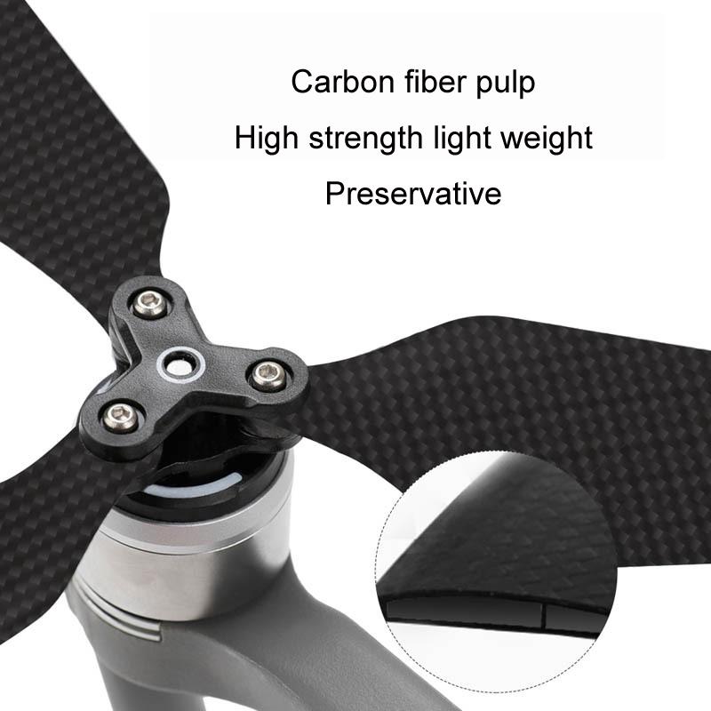 Rcgeek Carbon Fiber 3-Blade Propellers For Dji Mavic 2 Pro / Zoom-1964932208473018370
