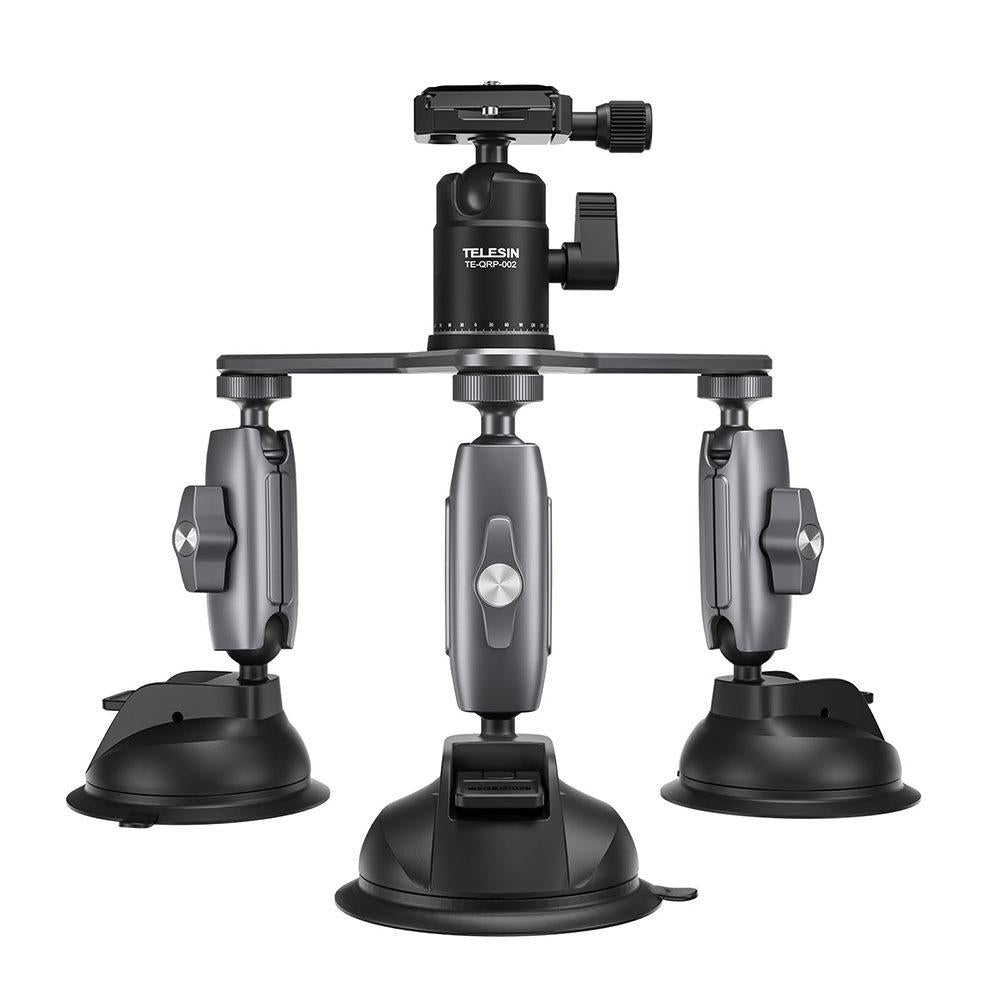 Car Mount For Action Camera With Suction Cup-1915196987205095425