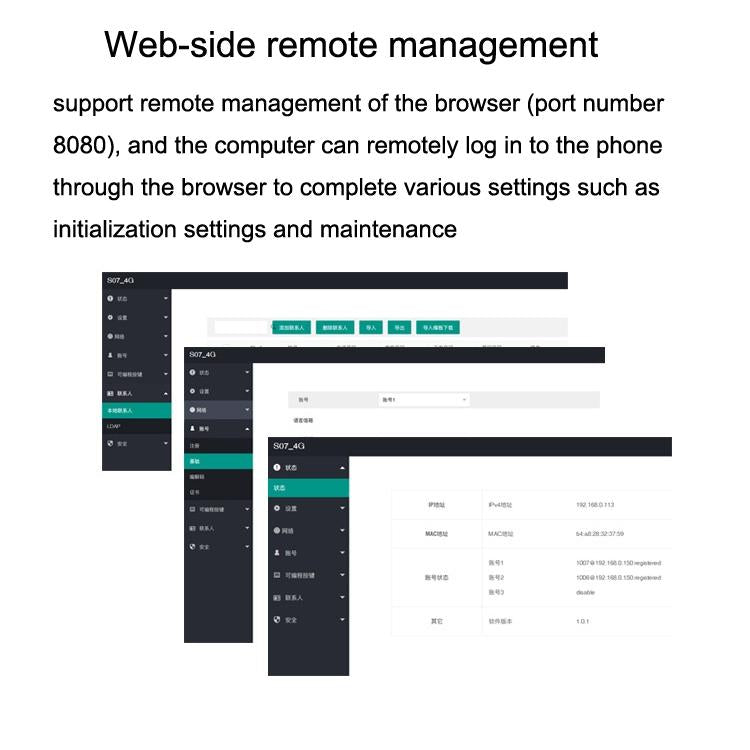 Wireless Handheld Voip Phone With Wifi And 4G Charging Base-1915197831606571010