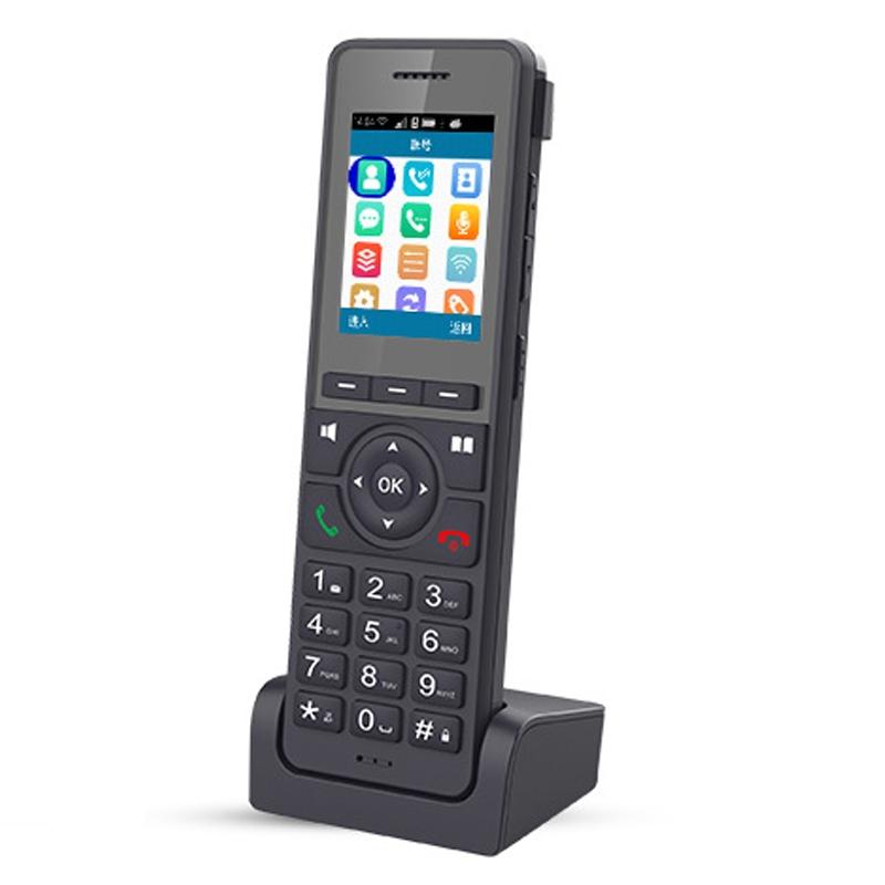 Wireless Handheld Voip Phone With Wifi And 4G Charging Base-1915197831606571009