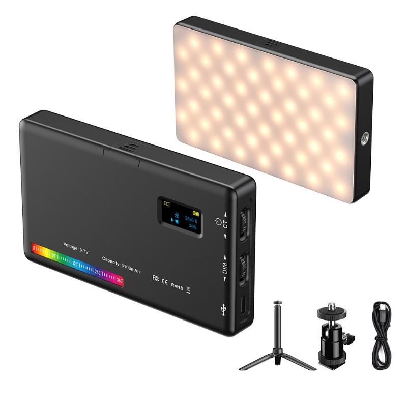 Portable Rgb Led Fill Light For Photography - Small Size-1964932236444831745