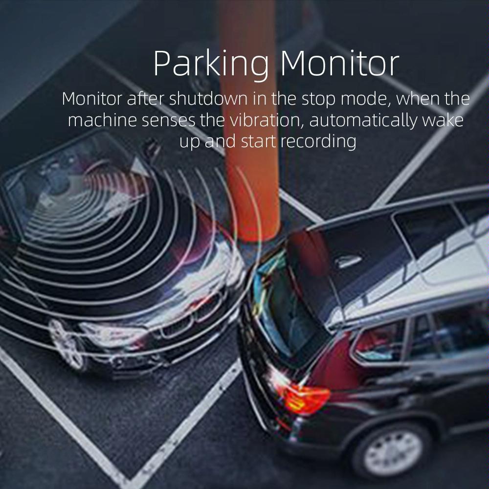 Hd Dual Record Lens Car Rear View Mirror With 5 Screen - A6 Driving Recorder-1915198409103511554