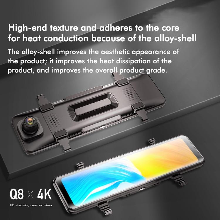 Large Screen Car Recorder With Dual Recording And Night Vision-1915197877714554884