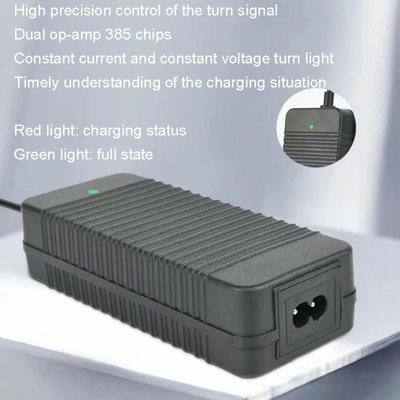 Smart Charger For 36V Lithium Battery Electric Scooters - 42V 2A-1962691927136669697