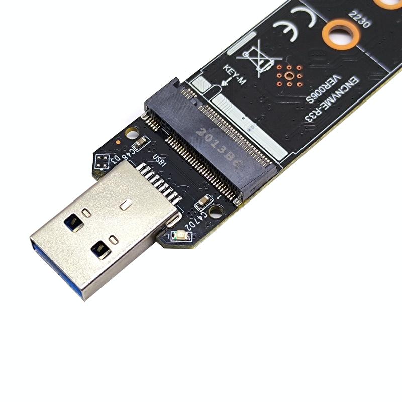 High-Speed Nvme M.2 Ssd Adapter - Usb 3.2 Gen 2 10Gbps-1915197505075810308