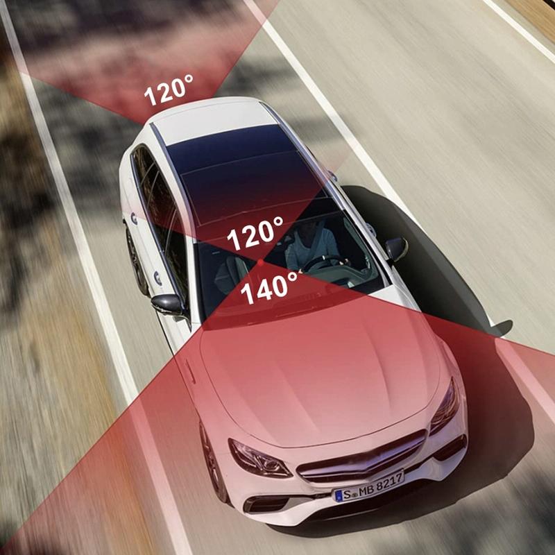 1080P Hd Multi-Language Driving Recorder With 3 Lenses-1915197239597338629