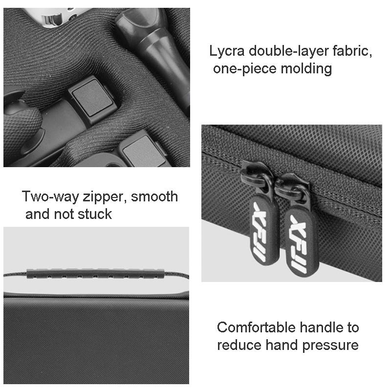 Portable Travel Bag For Xfji Storage - Complete Carrying Case 25.5 X 17.5 X 5.5Cm-1915198282787852295