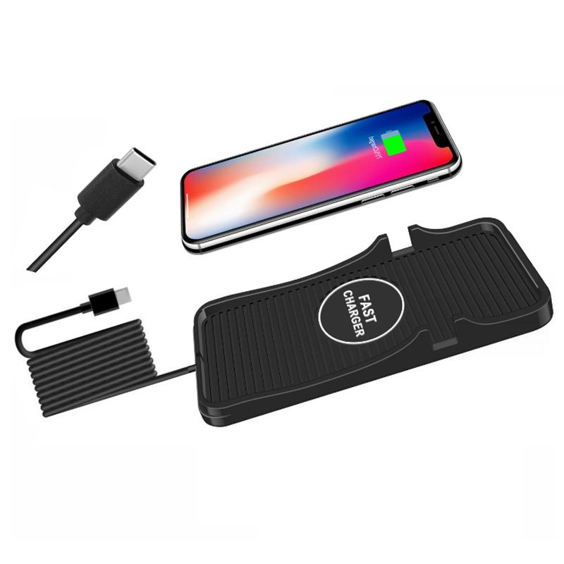 15W Wireless Car Charger For Apple & Android Phones With Type-C Interface-1915196864597200904