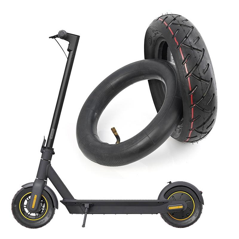 Upgrade Your Ninebot Max G30 Scooter With 10X2.5 Inflatable Tire Kit - Black-1964932186884935687