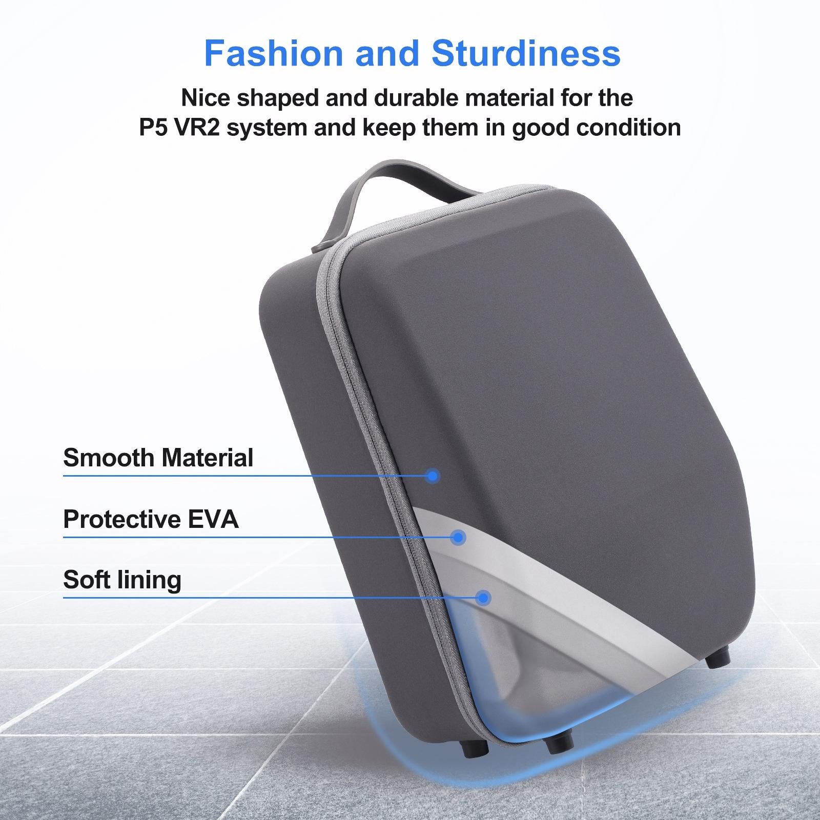 Shockproof Vr Storage Bag With Handle - Anti Pressure-1922443444752617476