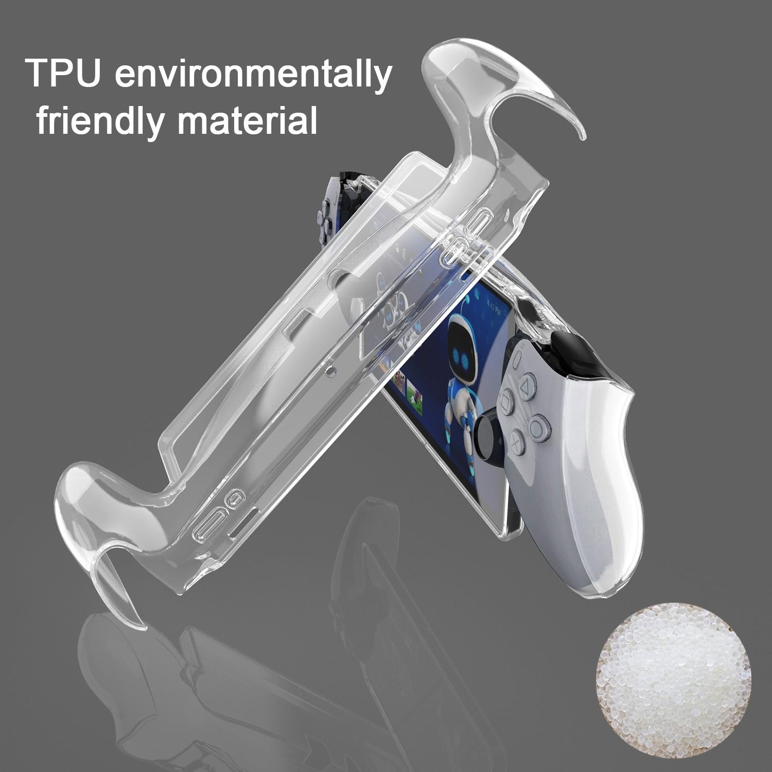 Transparent Tpu Protective Case For Sony Playstation Portal - All-In-One-1964932258280378373