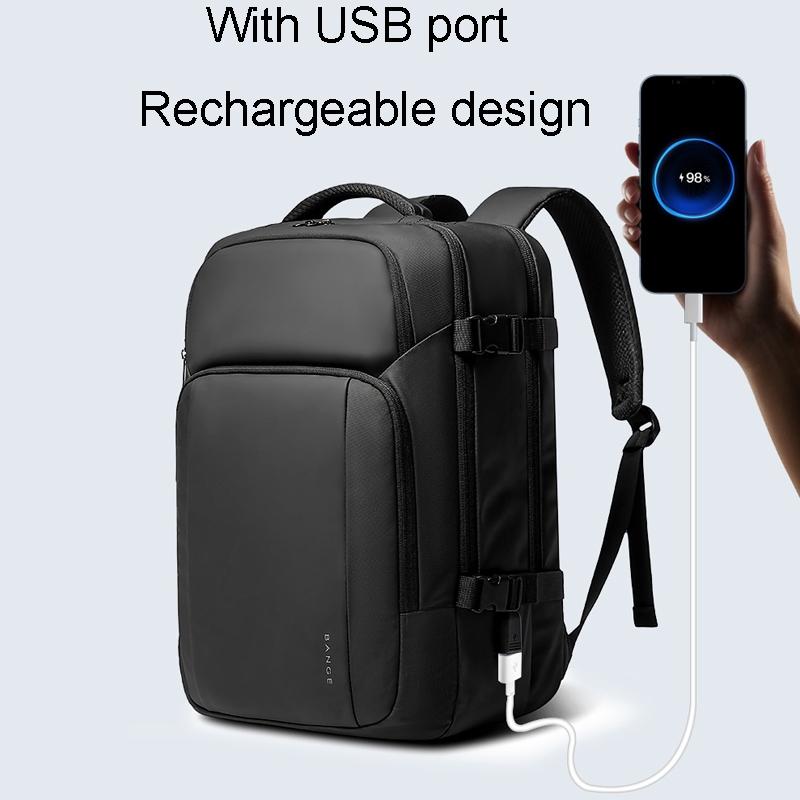 Business Backpack - Waterproof Compact Design-1915197136329379844