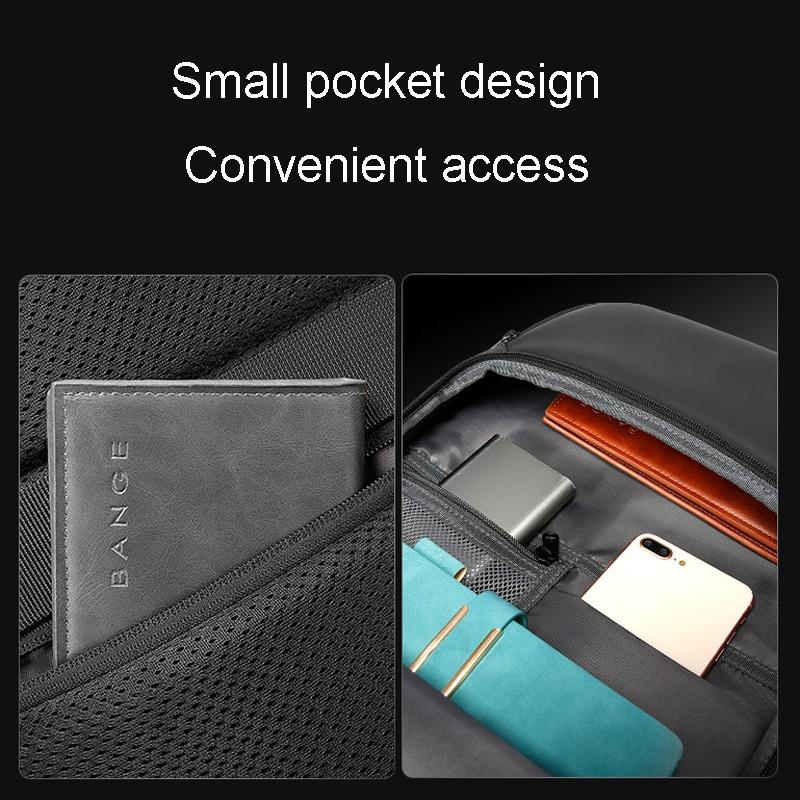 Business Backpack - Waterproof Compact Design-1915197136329379848